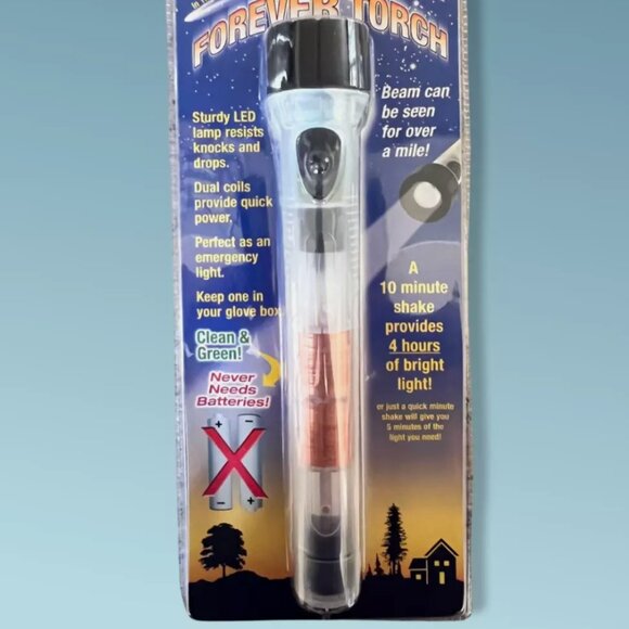 “Forever Torch” Flashlight - Just Shake No Batteries - Picture 3 of 3